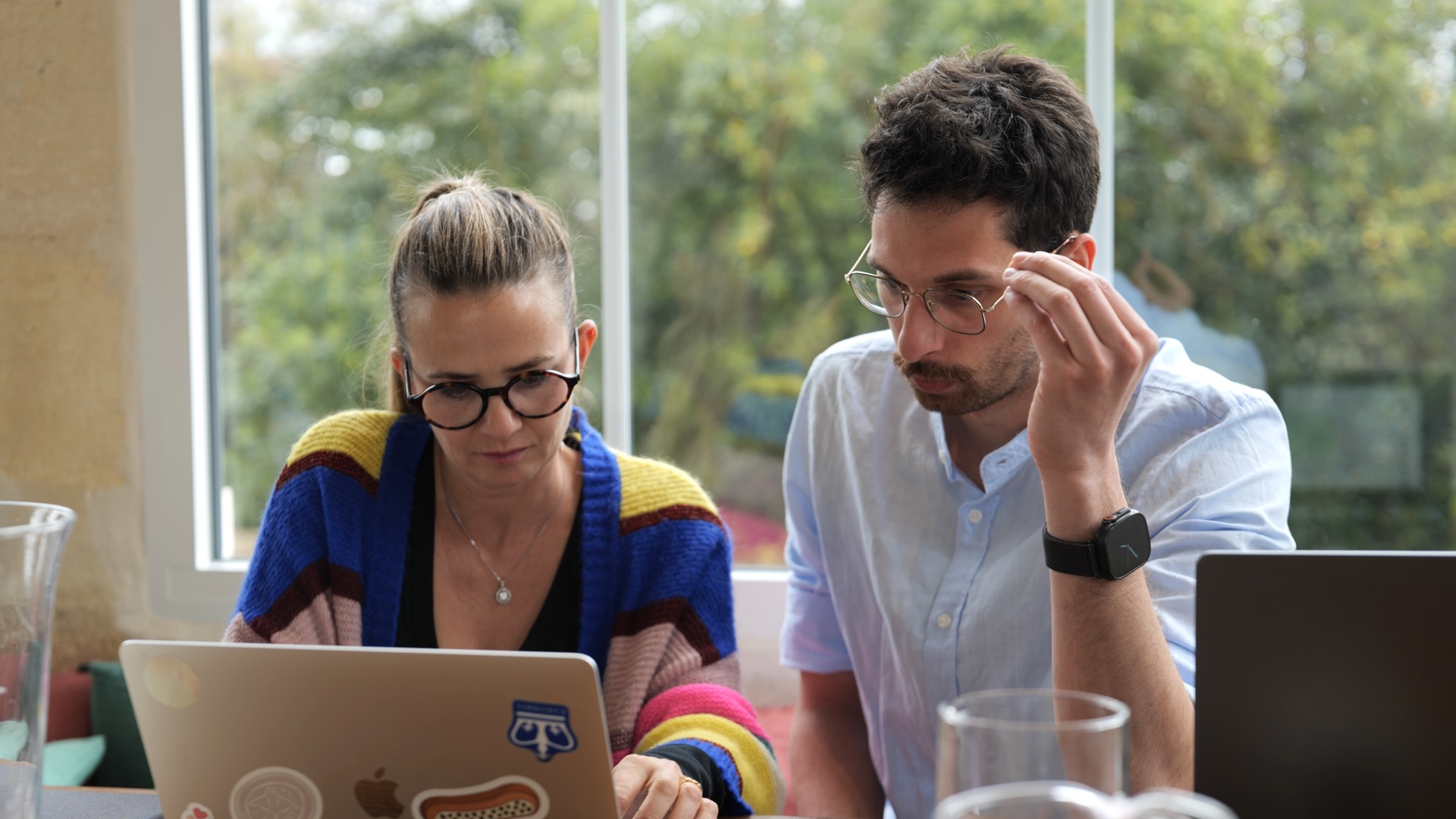 Travail en binôme sur prototype